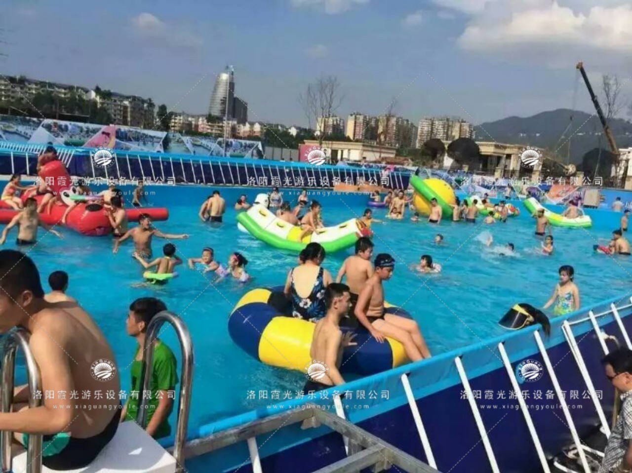 宁县充气游泳池